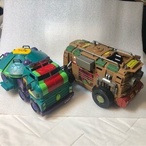 2018 Rise Of The TMNT Tank Vehicle / Shellraiser Assault Van 2012 Playmate Inc.